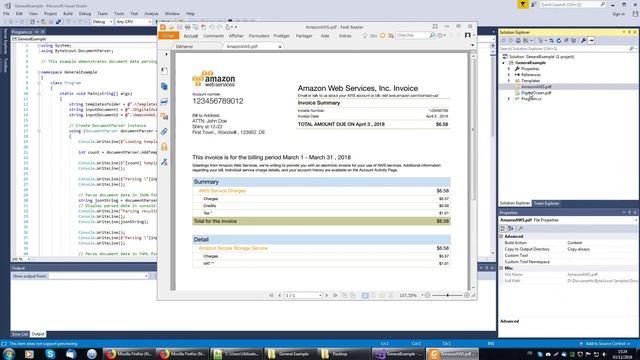 Document Parser SDK - C# - General Example смотреть онлайн