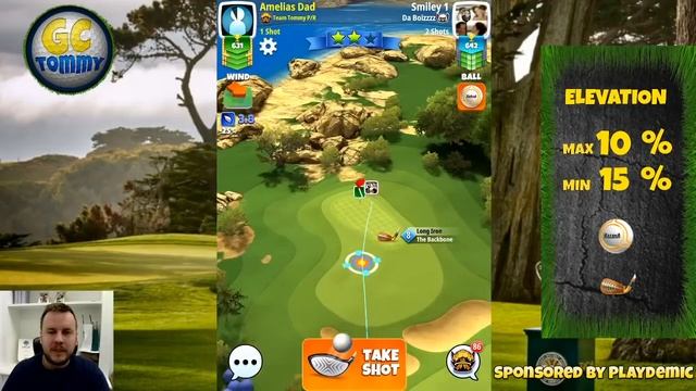 Playthrough, Hole 1-9 - ROOKIE *Tournament Wind*, Spring Major Tournament, Golf Clash tips смотреть онлайн