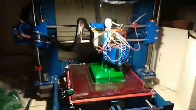 Печать деталей для моего 3d принтера H-bot смотреть онлайн