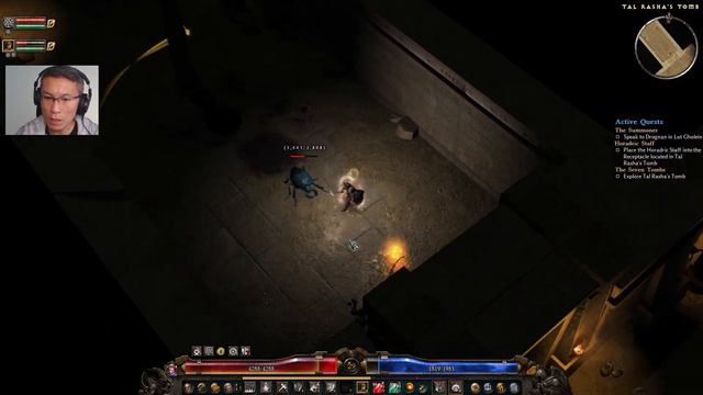 [Grim Dawn] Into Tomb Of Tal Rasha (D2 Mod Reign Of Terror)