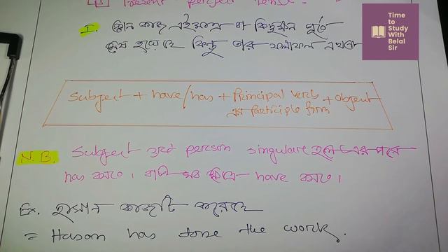 Tense in English grammar. Part - 03. .Present perfect tense. Belal Hossain. смотреть онлайн