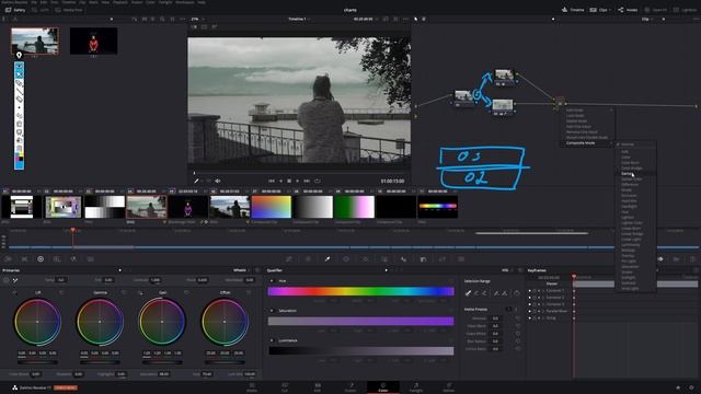 Color Grading Essentials | Nodes in DaVinci Resolve смотреть онлайн