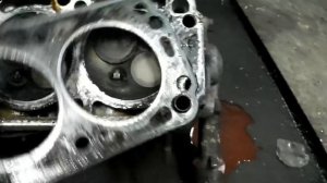 Chevrolet Lanos двс 1.5 A15SMS замена сальников клапанов.