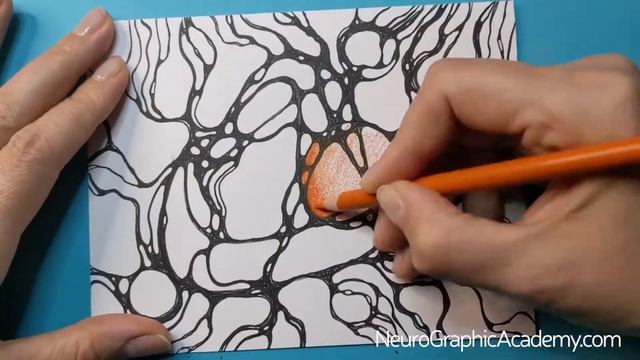 NeuroGraphica Beginners, Art Meditation, Drawing NLP Stress Release PTSD Neurotangle Neurographics