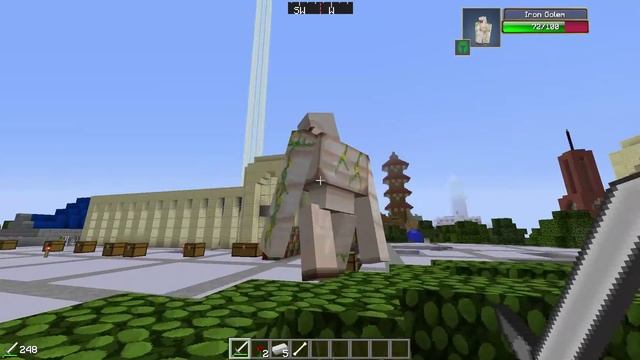 СТАНЬ КРУТЫМ ВОИНОМ как в РПГ - Обзор мода Minecraft (С.150) смотреть онлайн