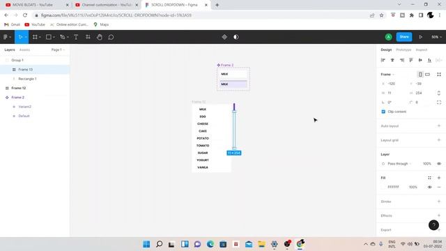 HOW TO MAKE EASY SCROLL BAR IN FIGMA WITH INTERACTION? смотреть онлайн