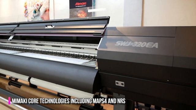 Mimaki SWJ320 EA Wide Format Solvent Inkjet Printer