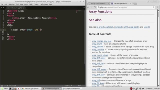 20 Associative Array 1 смотреть онлайн