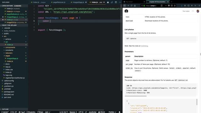 Learn Redux Saga - Adding images saga - 6 of 8 смотреть онлайн