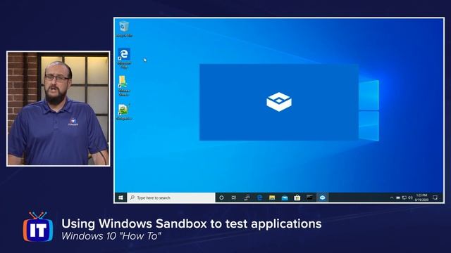 How to Install Windows 10 Sandbox Feature | Side-by side-application testing смотреть онлайн