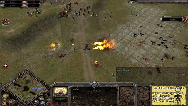 Dawn of War Soulstorm: 3 vs 3 Necrons, Eldar, Imperial Guard vs Sisters of Battle, Eldar, Chaos смотреть онлайн