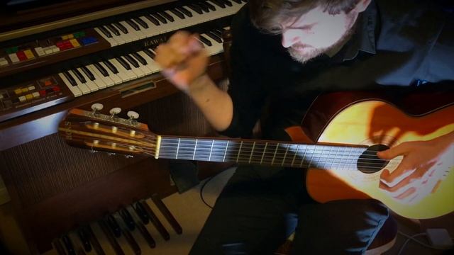 Late Night Jam - left Handed, Upside Down Flamenco Guitar смотреть онлайн