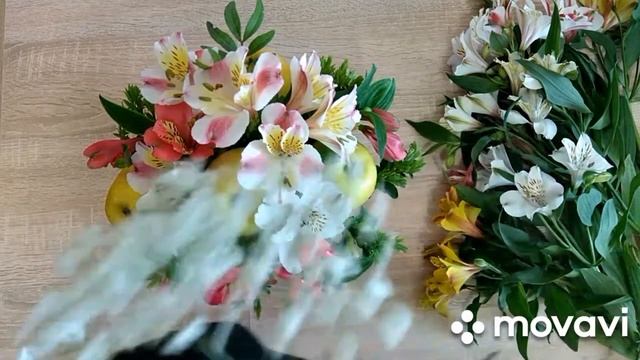Фруктовый букет в шляпной коробке. смотреть онлайн