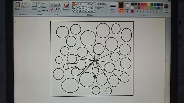 How to draw 3d Illusion in Ms Paint #mspaint #3d #illusion смотреть онлайн