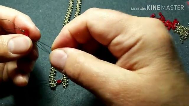 Браслет из бисерных цепочек. 4 варианта браслетов.Bracelet from bead chains. 4 bracelet options. смотреть онлайн