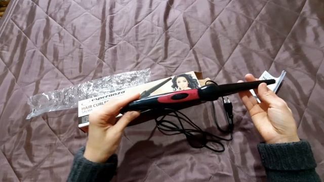 Плойка Esperanza Hair Curler EBL007. Обзор. Распаковка смотреть онлайн