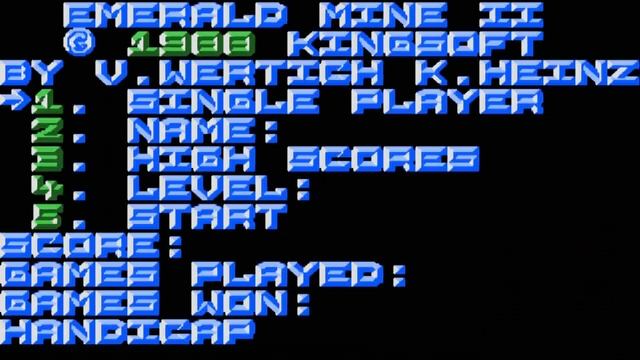 AMIGA Emerald Mine II AMIGA OCS PLAYED IN AGA 1988 Kingsofth DJL adf zip смотреть онлайн