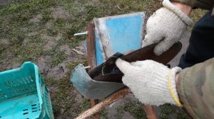 Корморезка  ручная. Ножного типа. Своими руками из доступных материалов.