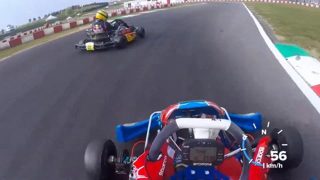 125 KZ on board - Franciacorta karting track - 23/10/22 смотреть онлайн