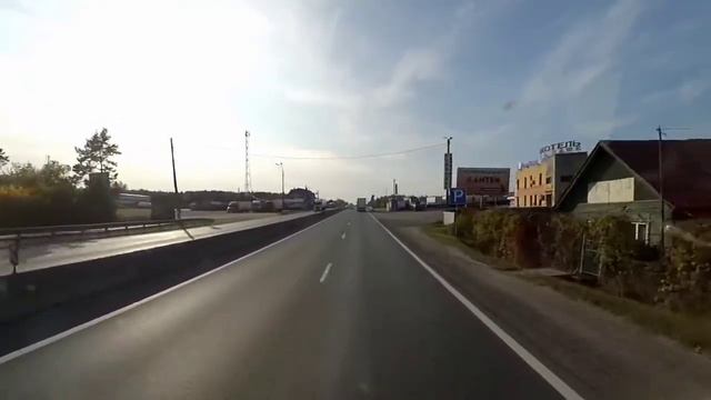 Ижевск. Загрузка на Англию. Сгорел полуприцеп на М7 смотреть онлайн