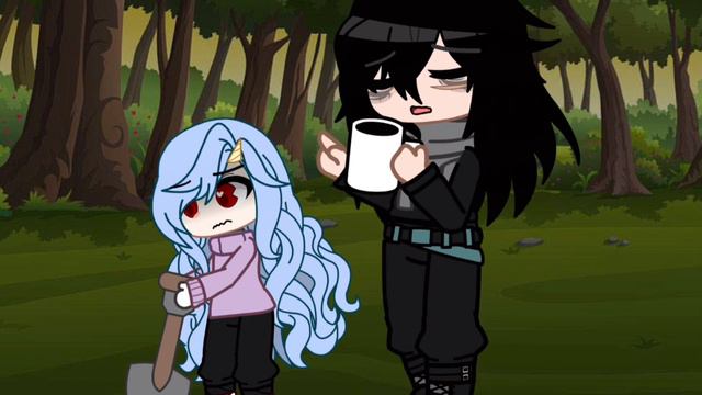 Burying My goldfish (MHA/Eri,Aizawa/Gacha Club) смотреть онлайн