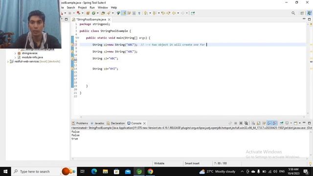 String Constant Pool In Java. смотреть онлайн