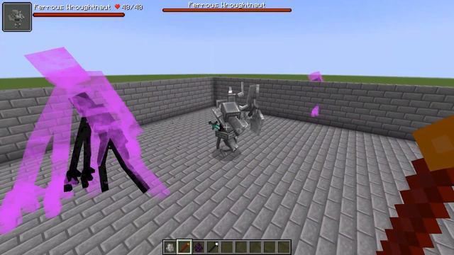 Ferrous Wroughtnaut vs All Mutant | Mowzie`s Mod and All Bosses Mutants Mobs смотреть онлайн