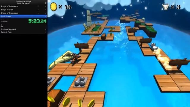 Goats on a Bridge speedrun in 18:40 смотреть онлайн