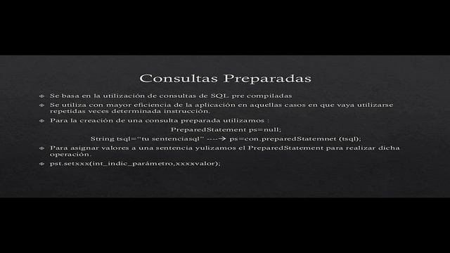 Que es JDBC,Statement,ResultSet,ResultSetMetaData,PreparedStatemet-part2 смотреть онлайн