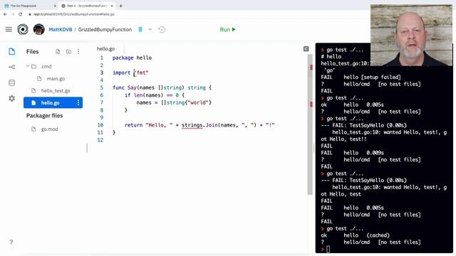Go Class: 02 Simple Example смотреть онлайн