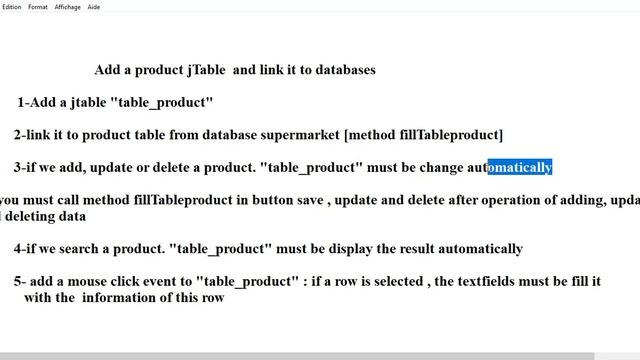 JTable product Java Swing part3 смотреть онлайн