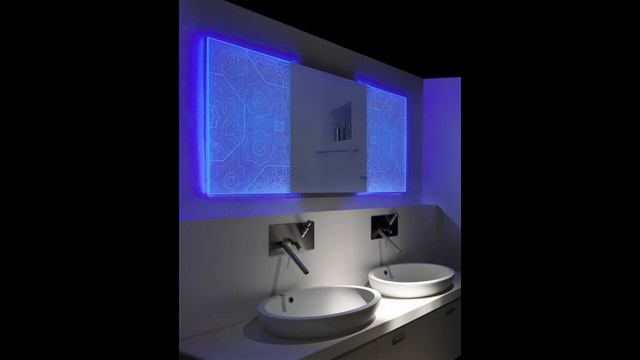 Необычные зеркала в ванную комнату