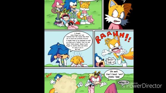 Charmy and Tails DayCare Comic смотреть онлайн