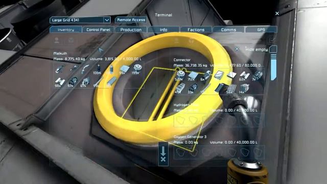 Space Engineers Survival Series: First Dedicated Mining Vessel[S1E14] смотреть онлайн