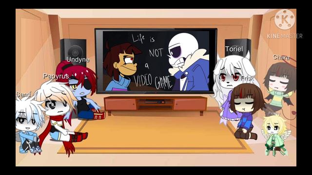 Undertale reacts to game over смотреть онлайн