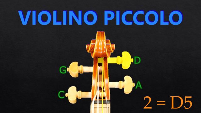 Piccolo Violin - Violino Piccolo C Tuning (Bowed) (A=440) смотреть онлайн