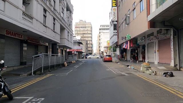 Mauritius 4K - Driving Tour Of Downtown Port Louis