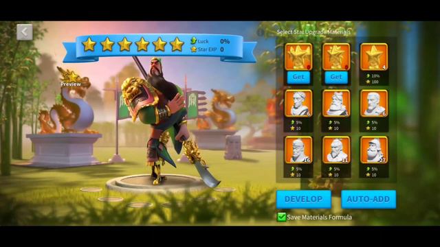 Rise of kingdoms - My first 6 star legendary commander смотреть онлайн