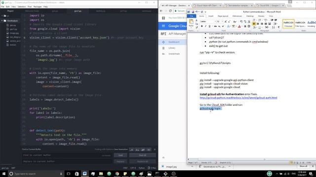 Google Vision API Setup Python Tutorial - Updated for 2019 смотреть онлайн