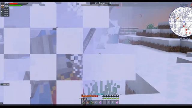 Epic Fight Mod and Mowzie's Mobs - Frostmaw Boss смотреть онлайн