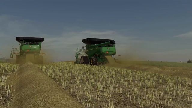 It's Harvest But Not As We Know It - Swathing Canola - West Texas - Episode 18 смотреть онлайн