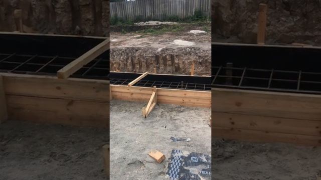 Бетонирование монолитной ленты для фундамента из ФБС блоков Брянск смотреть онлайн