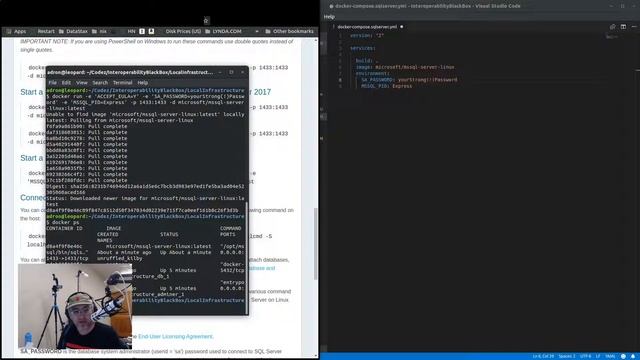 Thrashing Code Session C# A002 Getting `docker-compose` Services Running Part 2 смотреть онлайн