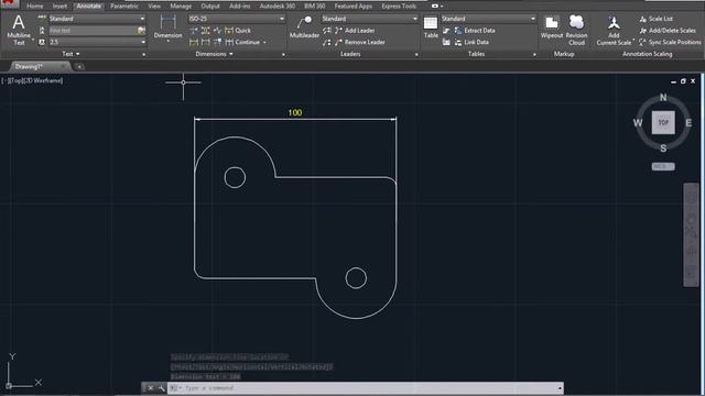 Curso de Autocad #7 Poner texto y medidas смотреть онлайн