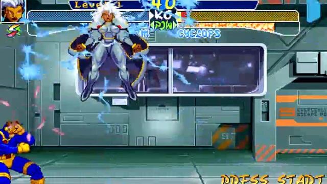 X-Men: Children of the Atom - Storm Playthrough смотреть онлайн