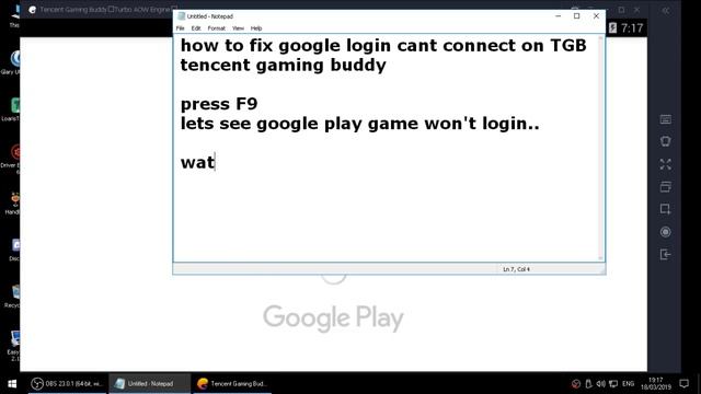 How to FIX Google login (Play games) Tencent Gaming Buddy emulator смотреть онлайн