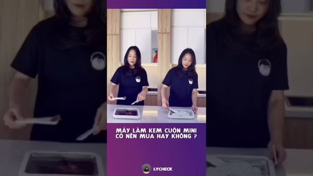 Máy làm kem mini một phút mốt ? Có nên mua ? #short смотреть онлайн