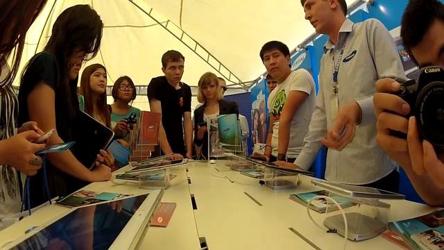 Samsung. Промо тур в Павлодаре смотреть онлайн