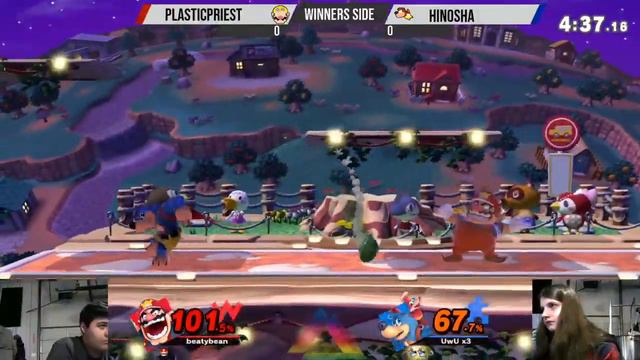 PRISM 209 - Plasticpriest (Incineroar) vs. Hinosha (Banjo & Kazooie) - Winners Side - Smash Ultimat смотреть онлайн