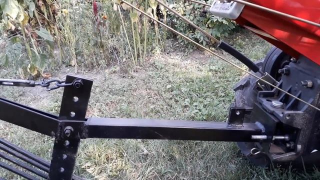 Копка картофеля 2018. Копалка "Дельфин" самоделка. смотреть онлайн